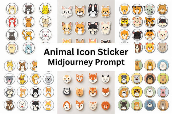 Download Ai Prompt for Animal Icon Sticker - Premium Resources